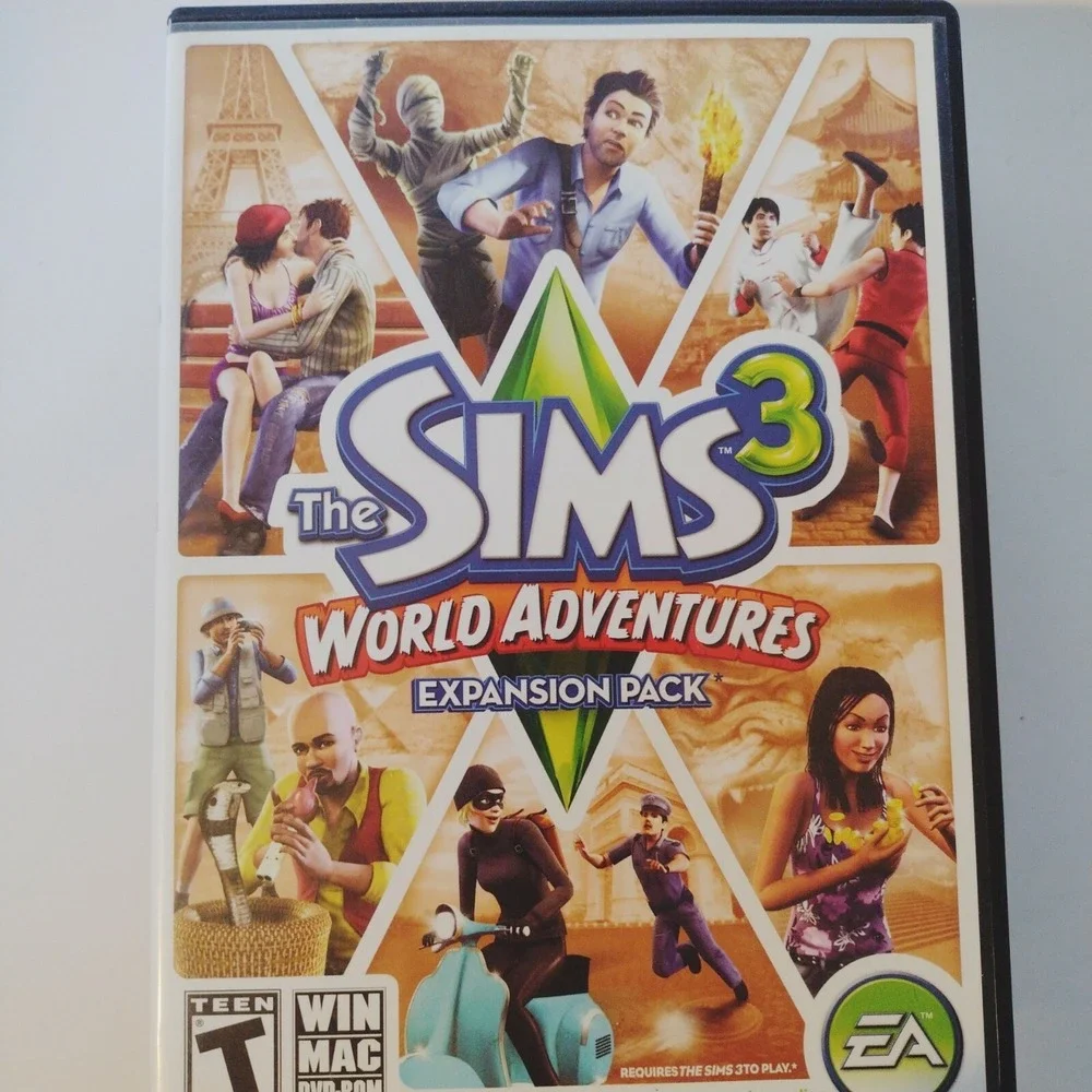 The Sims 3 Expansion Pack Bundle PC Mac Supernatural Generations World Adventure